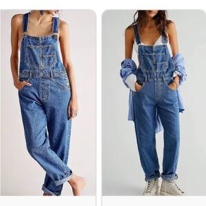 RVT Women’s Overall Classic Blue Denim Utility Carpenter.